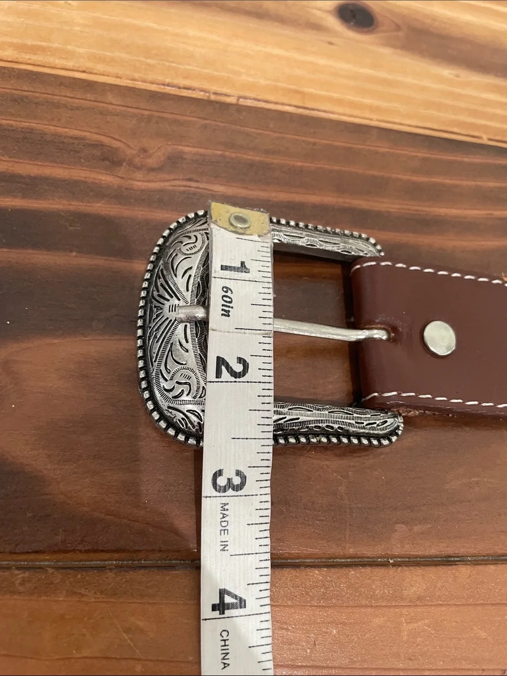 Ariat Western Belt Features Embossed Leather With Large ARIAT Logo